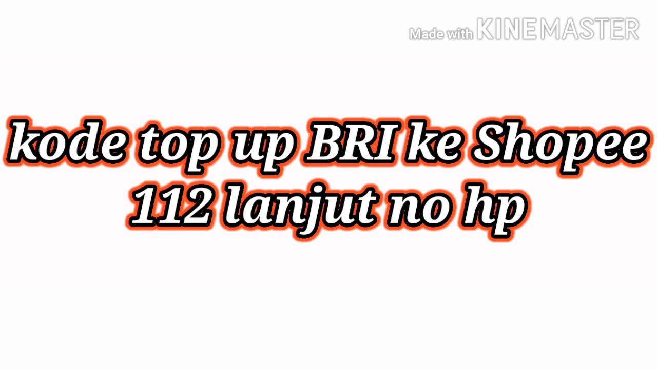 Cara isi saldo shopeepay via BCA dan BRI 