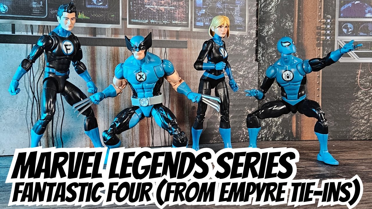 Marvel Legends Fantastic Four Review: Franklin & Valeria Richards