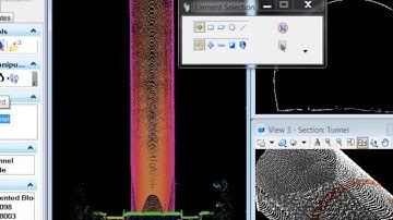 Descartes SS4 - Point Clouds - Create tunnel profile with Section Wizard