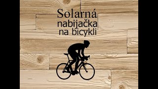 solarna nabijacka na bicykli