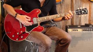 1962 Gibson ES335 with PatNos and Sweetdrive