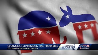 In both Kansas and Missouri, the presidential election process will be different