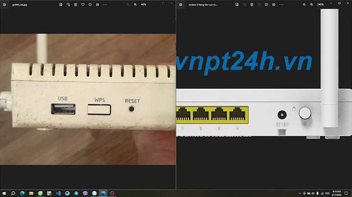 Hướng dẫn cài đặt modem wifi vnpt sau khi reset