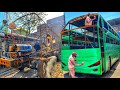 Handmade passenger bus manufacturing factory  they make buses without power tools 