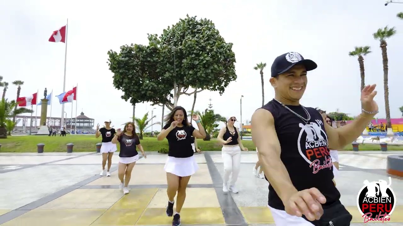 💋 Dame un Besito - Orquesta La Bella Luz | Coreografía ACBIEN 🕺💃 | Perú