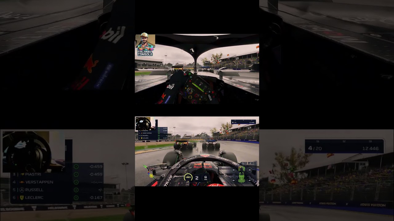 Max Verstappen Red Bull RB21 Thrustmaster T300RS GT  
