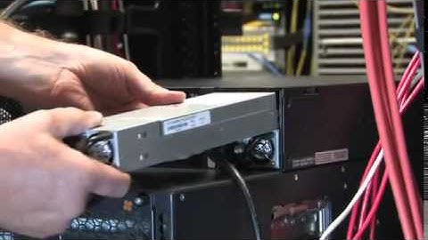 Juniper Installing a Power Supply in a QFX3100 Director Device