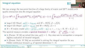 How topological recursion organises quantum fields on noncommutative geometries part 3