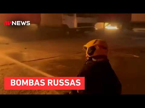 Pelo menos oito pessoas morrem em ataques russos na Ucrânia