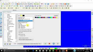 How to change background colour in MasterCAM X5