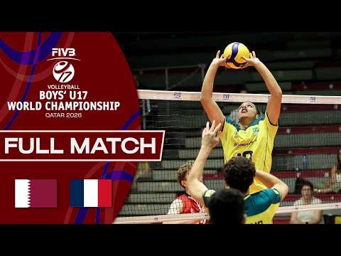 Qatar vs. France - Pool Play | Boys' U17 World Championship - 2026
