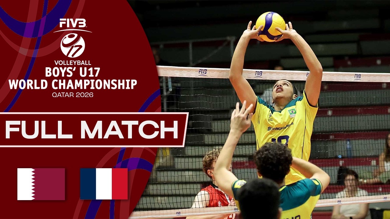 Qatar vs. France - Pool Play | Boys' U17 World Championship - 2026