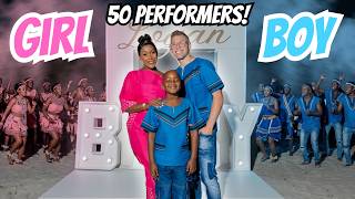 Our Gender Reveal Was INSANE... (50 Performers)