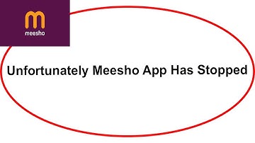 Fix Meesho Unfortunately Has Stopped | Meesho Stopped Problem | PSA 24