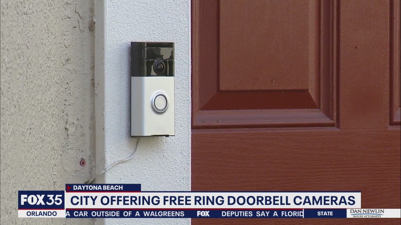 Daytona Beach giving out Ring security cameras to select residents