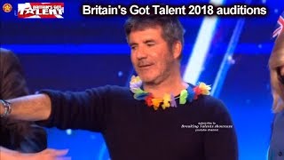 Dj Murray Mint 70S Disco Act Even Simon Is Dancing Auditions Britains Got Talent 2018 Bgt S12E07