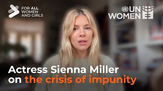 Actress Sienna Miller On The Crisis Of Impunity