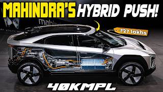 Mahindra Hybrid Suvs To Get 40kmpl And 1200km Range ! Range Extender Hybrids Explained - 10 New Cars