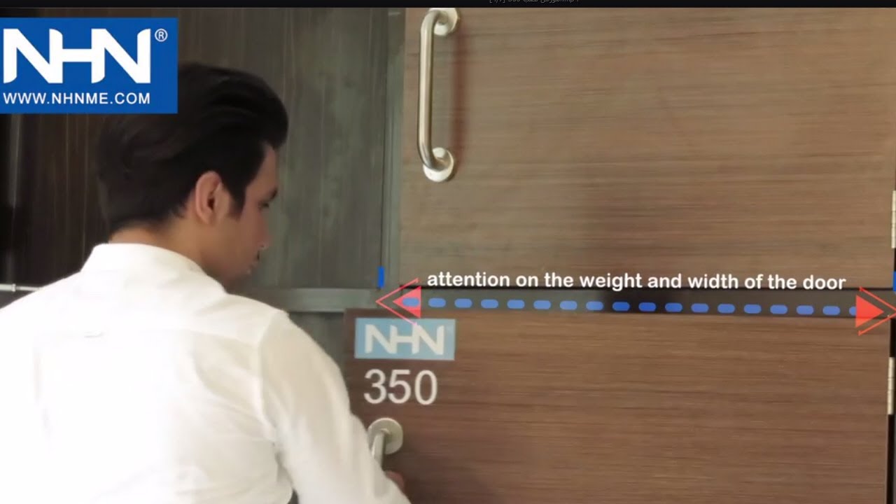 How To Install A Commercial Door Closer YouTube