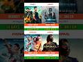 War 2 vs Jawan vs Pathaan vs Animal | Box Office Collection Comprison | #war2 #hrithikroshan #ntr