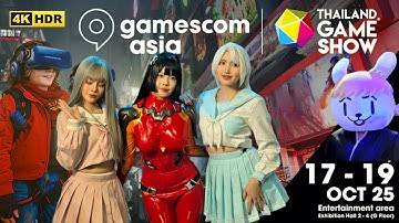 gamescom asia x Thailand Game Show 2025 World of Gaming (DAY 1) TGS2025 Bangkok