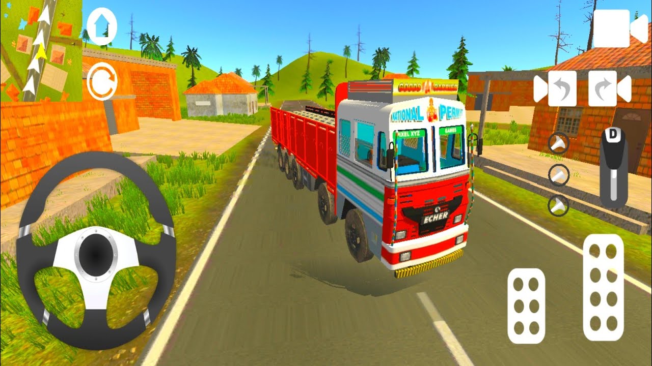 Real Truck Driving Sim Offroad Indian Truck Simulator Truck