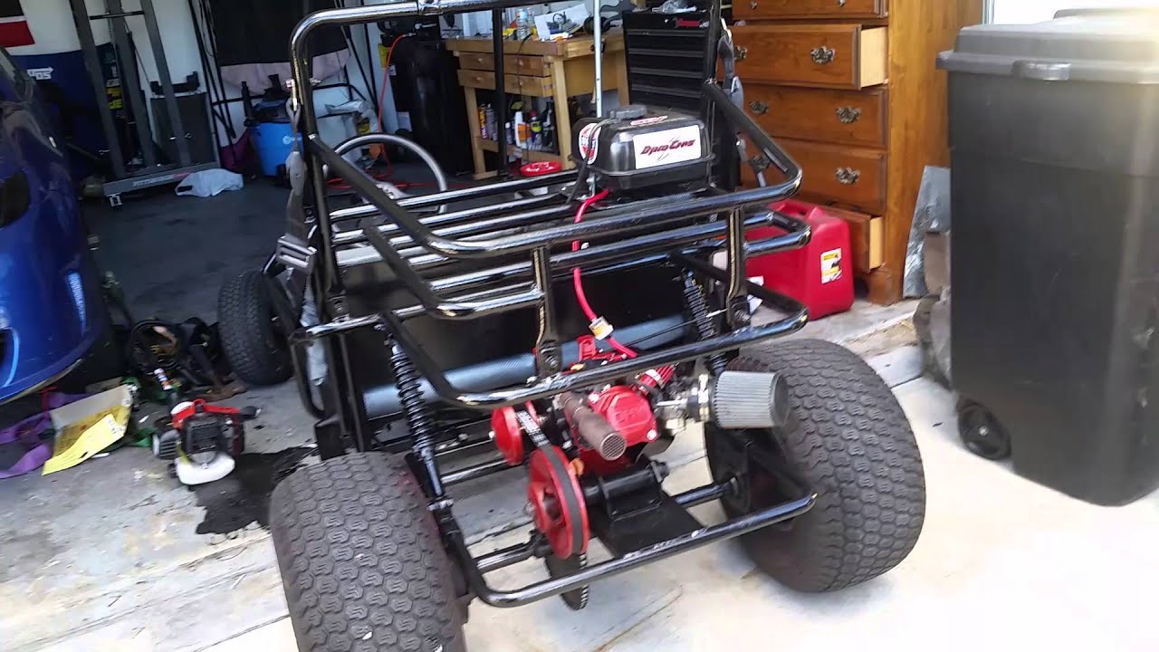Fully built predator 212 on yerf dog 3203 start up YouTube