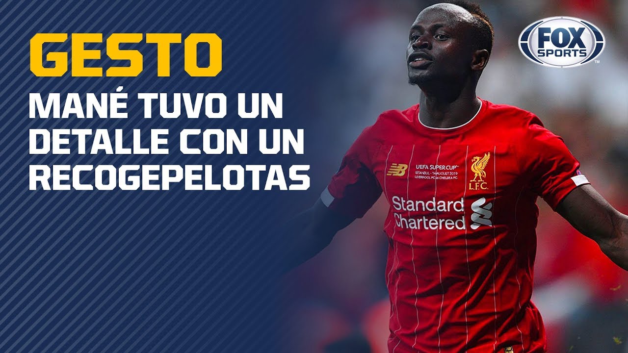 El buen corazón de Sadio Mané con un recogebalones liga mx salaries