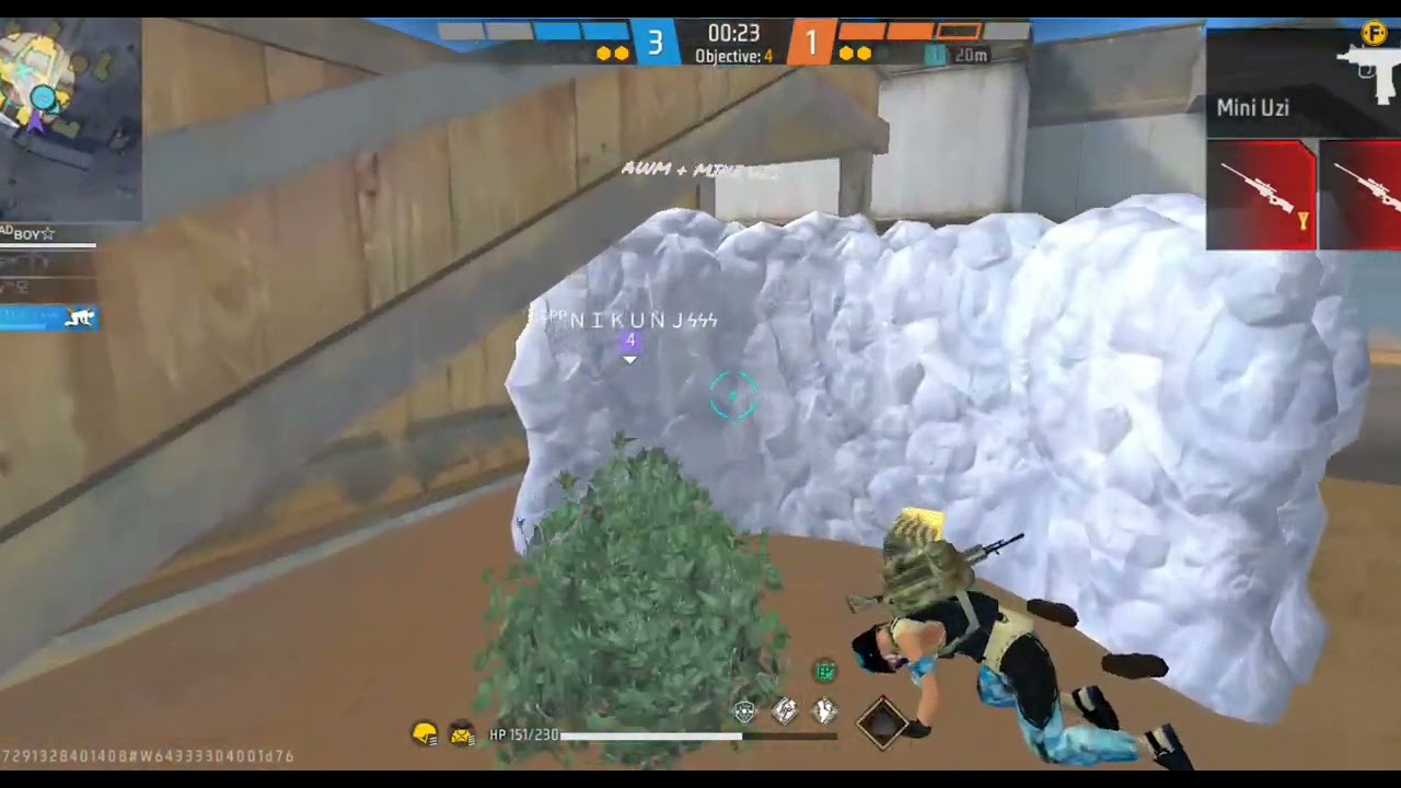 AWM + MINI UZI 👿 1 V 3 👿 