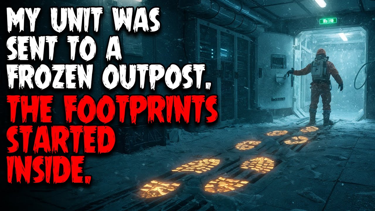 My Unit Was Sent to a Frozen Outpost. The Footprints Started Inside.