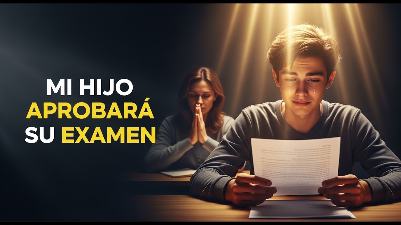 Oración para que mi Hijo apruebe su Examen con éxito