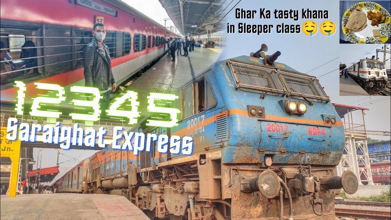 Saraighat Express Sleeper Class Journey During Winter *Family k Sath
