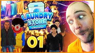 Laundry Store Simulator | DEZE WASSERETTE IS NU VAN MIJ! 🧺👔 | NL screenshot 4