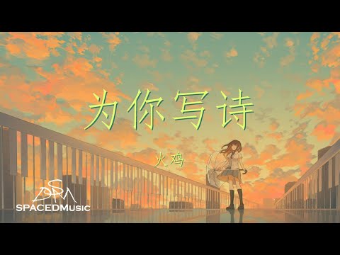 火鸡 - 为你写诗 『为你我做了太多的傻事 第一件就是为你写诗』【动态歌词Lyrics】