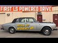 FIRST DRIVE Of The LS6 SWAPPED Rolls Royce Silver Wraith