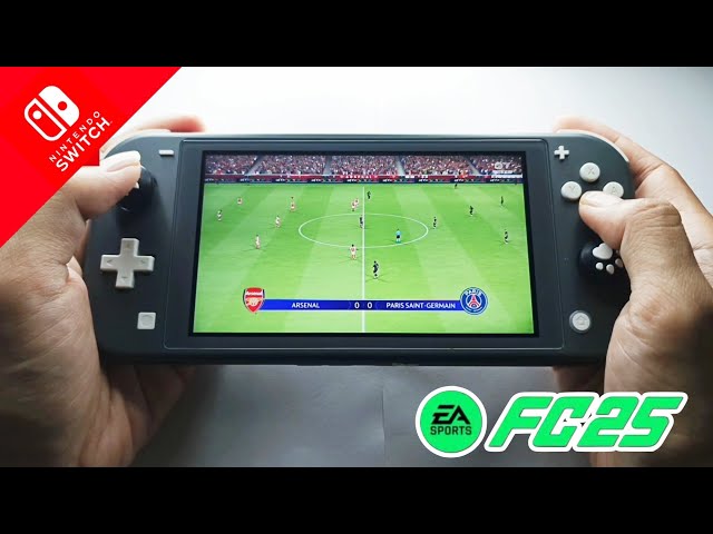 FC25 || NINTENDO SWITCH LITE GAMEPLAY - YouTube