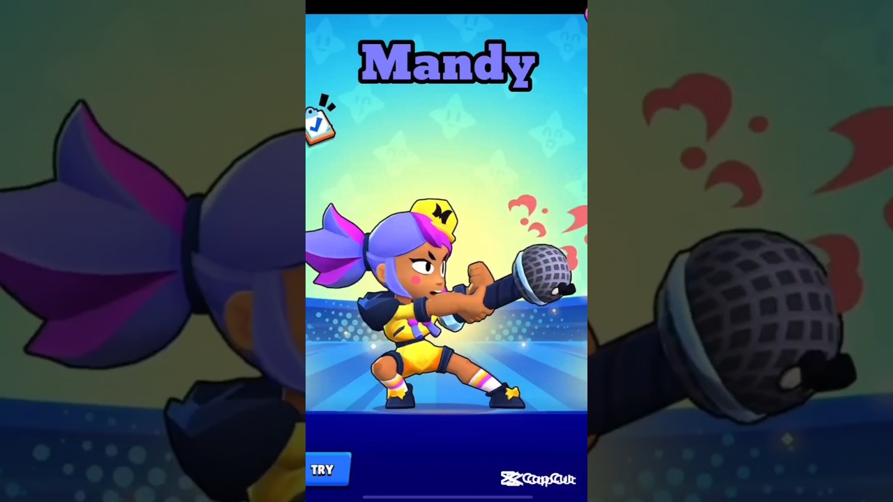 Mandy☠️ l Clean Edit In Brawl Stars l 