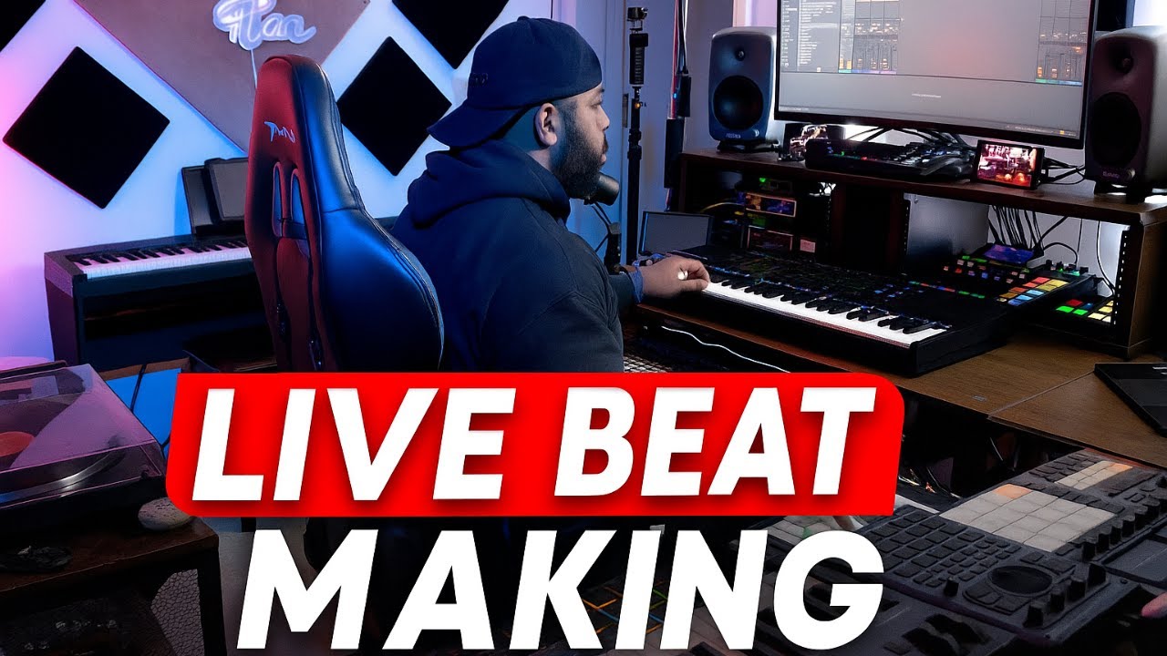 Making Beats LIVE — Ableton 12 + Push 3 + MPC Live 3 + Maschine Plus (All-In-One Workflow)