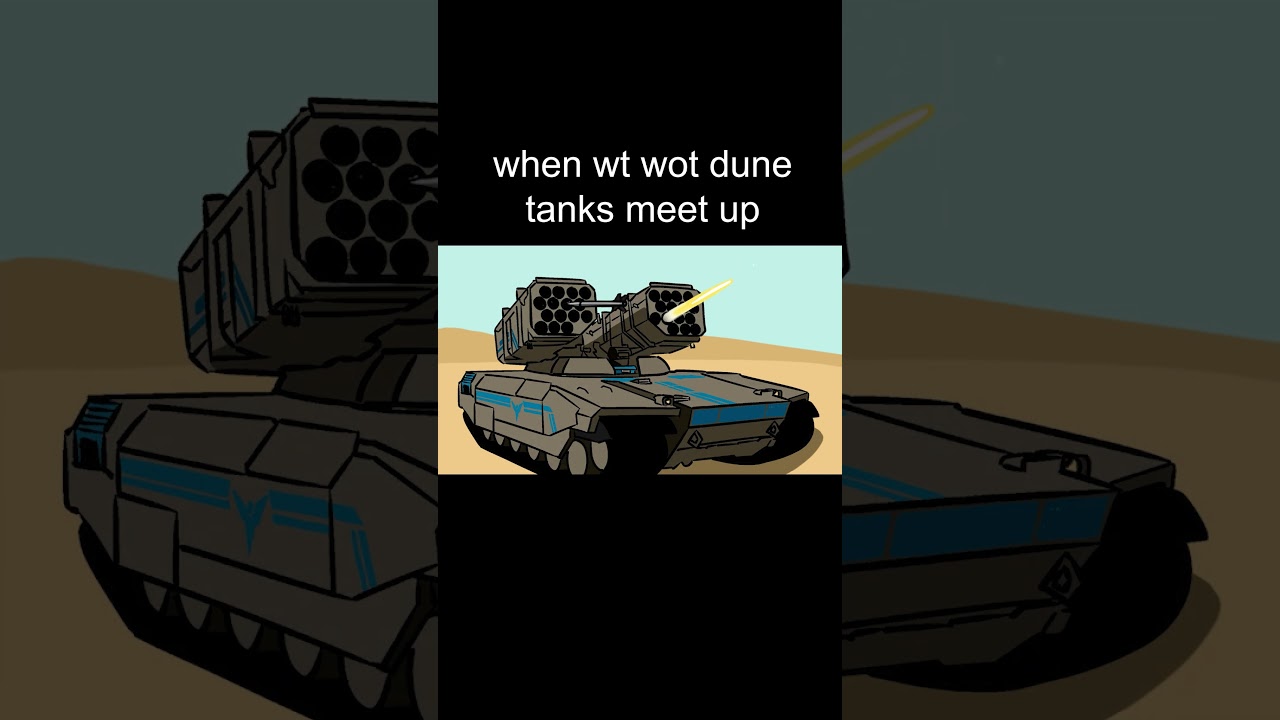 when different game's dune tanks meet up 