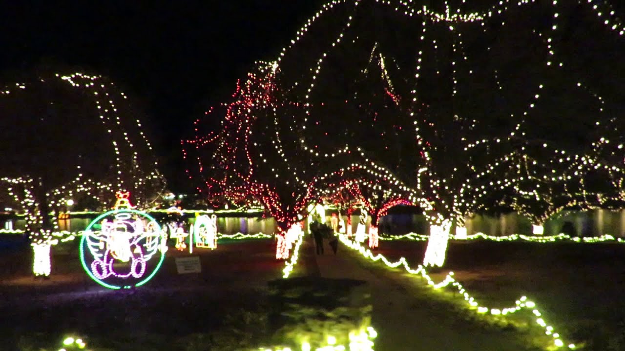 Festival Lights in Chickasha Oklahoma ! YouTube
