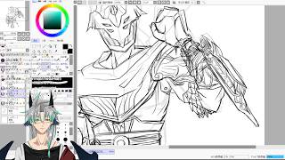 【お絵描き】次のナイトレインのサムネを描く