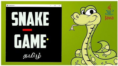 Snake Game Using Java GUI swing Framework -Tamil #snakegame #programming#coding #javaprogramming