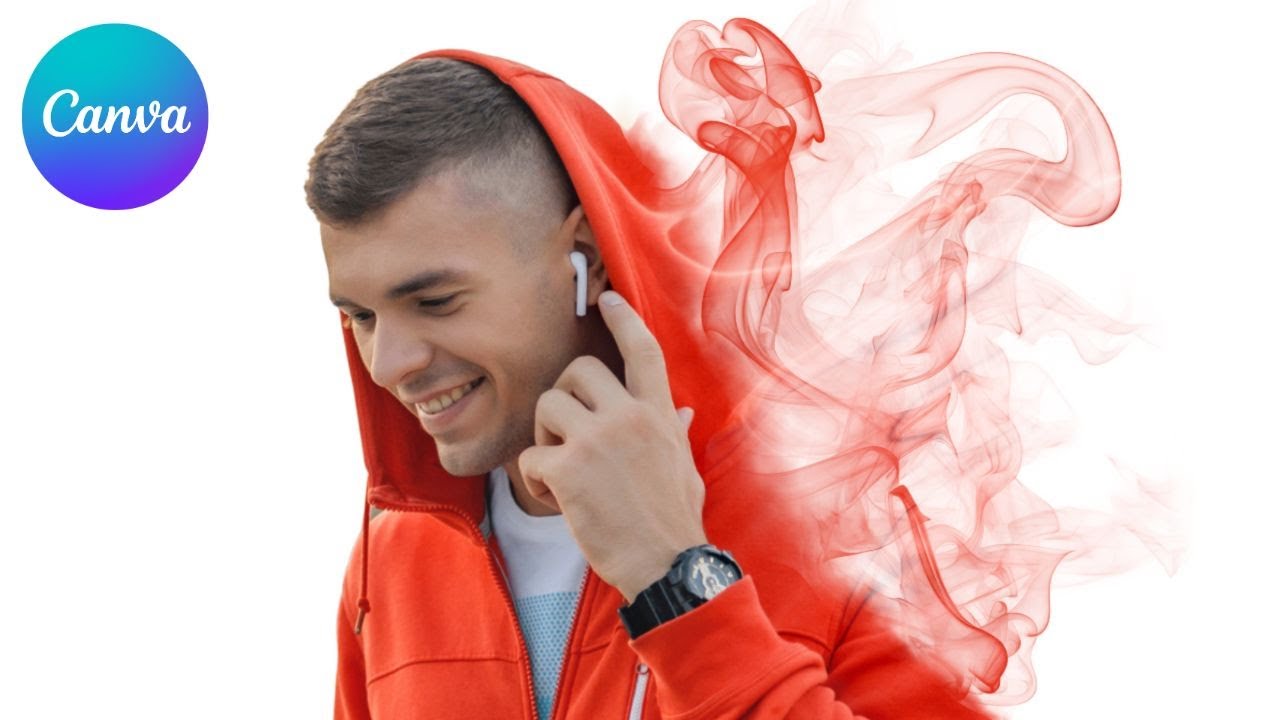 Smoke Dispersion Effect | Canva Tutorial