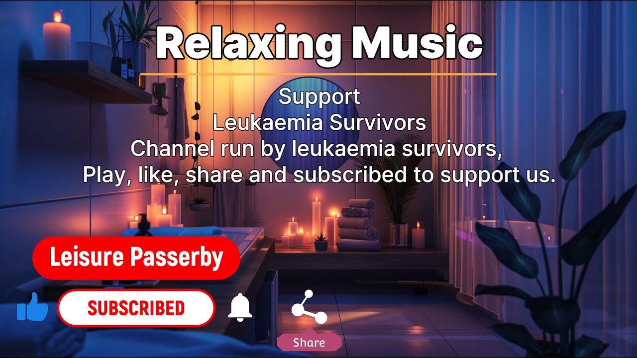 Ultimate Relaxing Music for Sleep, Stress Relief & Healing | Support Leukemia Recovery