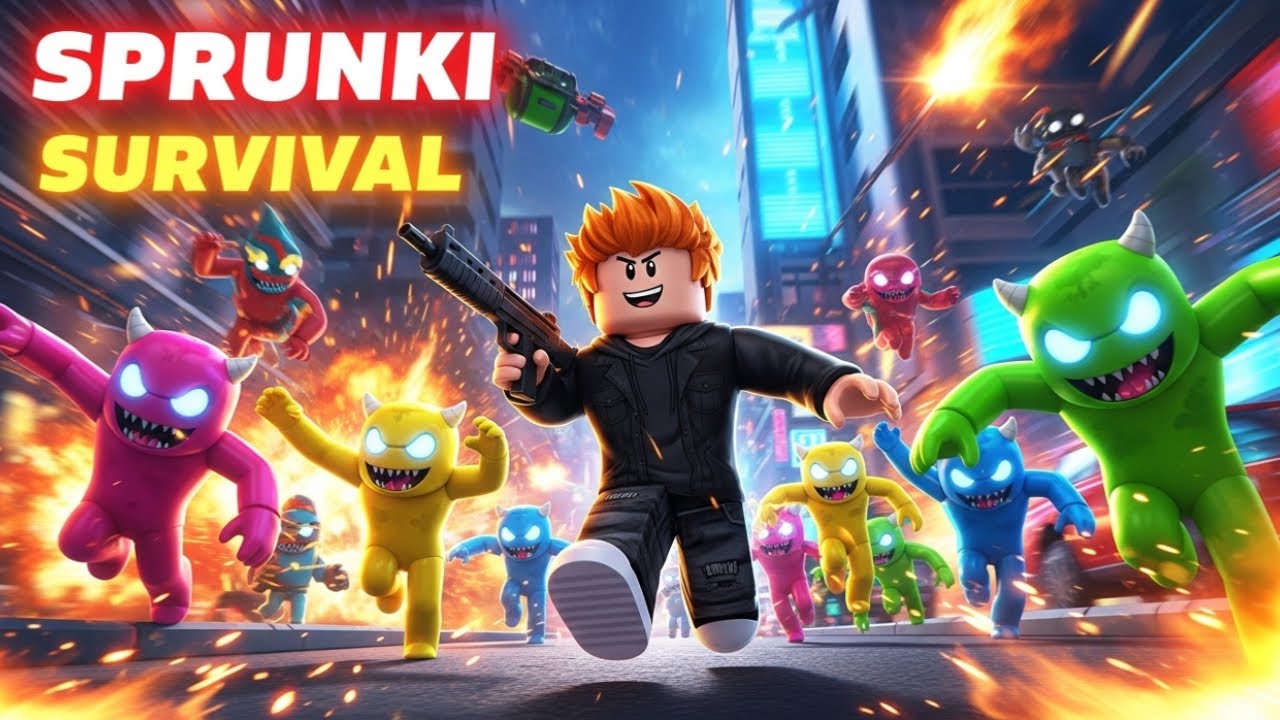 SPRUNKI SURVIVAL in Roblox! 💀 Can You Escape SPRUNKI?