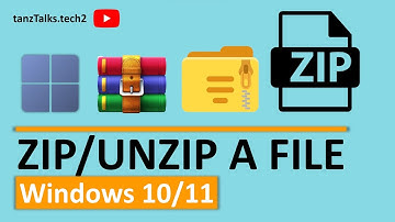 How to ZIP/UNZIP a File in Windows 11 [Tutorial] | How to make a ZIP File in Windows 10