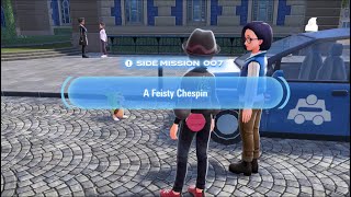 POKEMON LEGENDS ZA: SIDE MISSION 007: A FEISTY CHESPIN