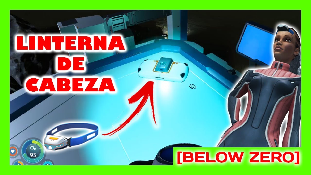 💡 DONDE ENCONTRAR la LINTERNA de CABEZA [HEADLAMP] 💡 🐟 Subnautica