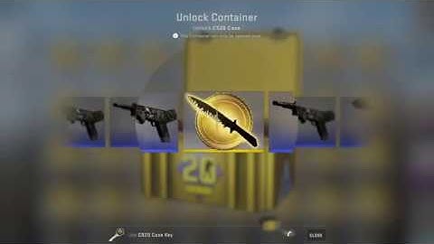 Top 22 knife unboxing - CS20 case