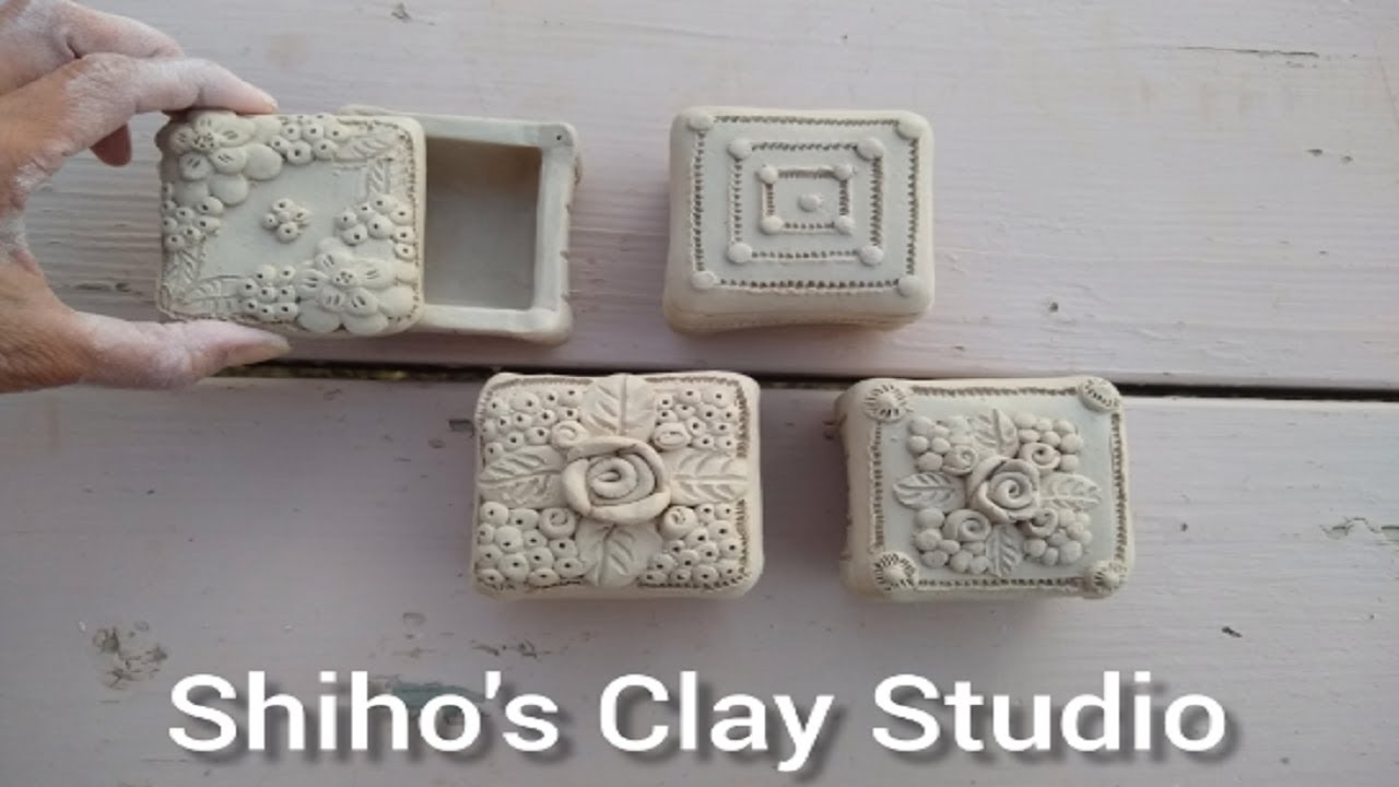 Making A Box With Clay Part 1 YouTube
